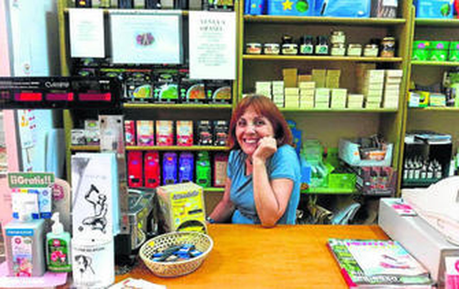 Ana Gázquez impulsó la ecotienda Bio Amapola hace casi una década.
