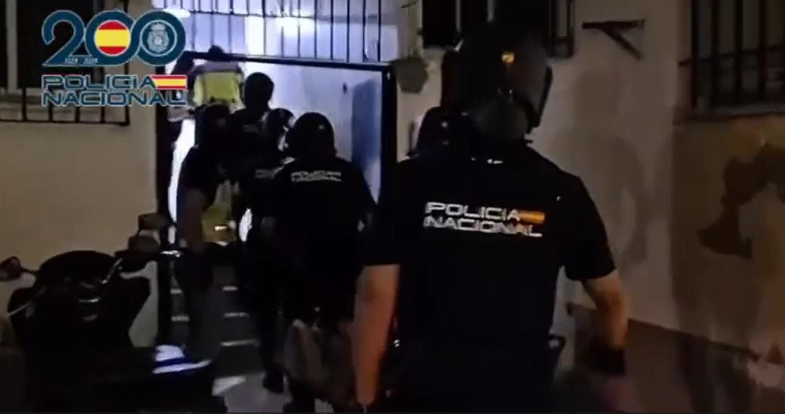 Operación contra el tráfico de drogas en San Telmo