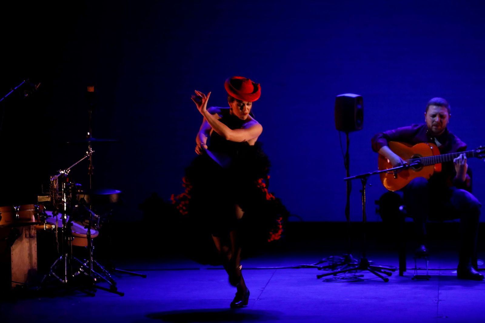 Alejandro Hurtado y Patricia Guerrero brillan en la Gala de Navidad de la Cátedra de Flamencología, en fotos
