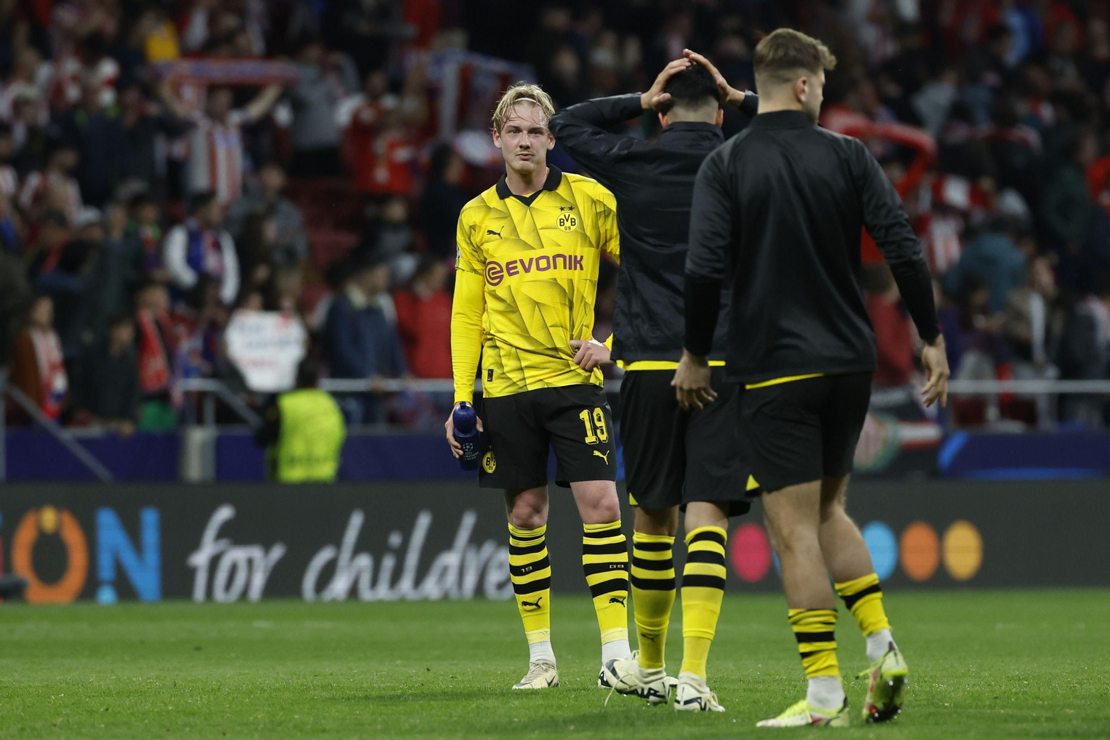 El Atlético de Madrid - Borussia Dortmund, en fotos