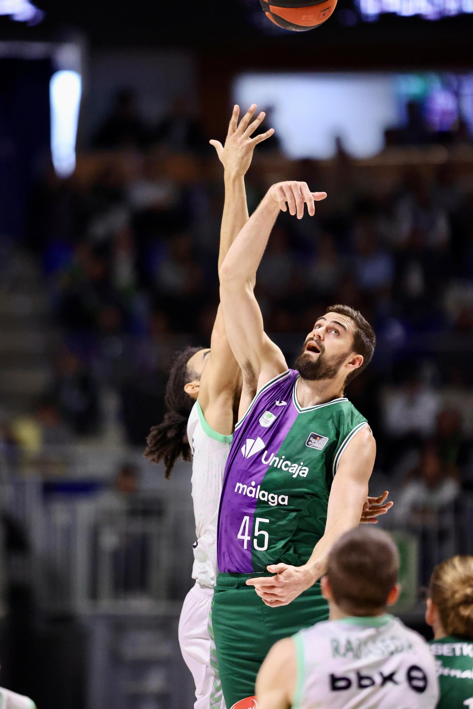 El Unicaja - Surne Bilbao, en fotos