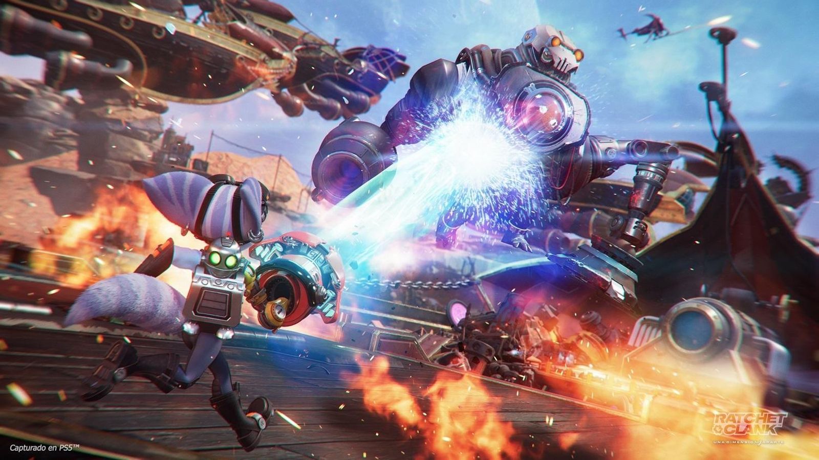 La acción desenfrenada es una constante en el juego.