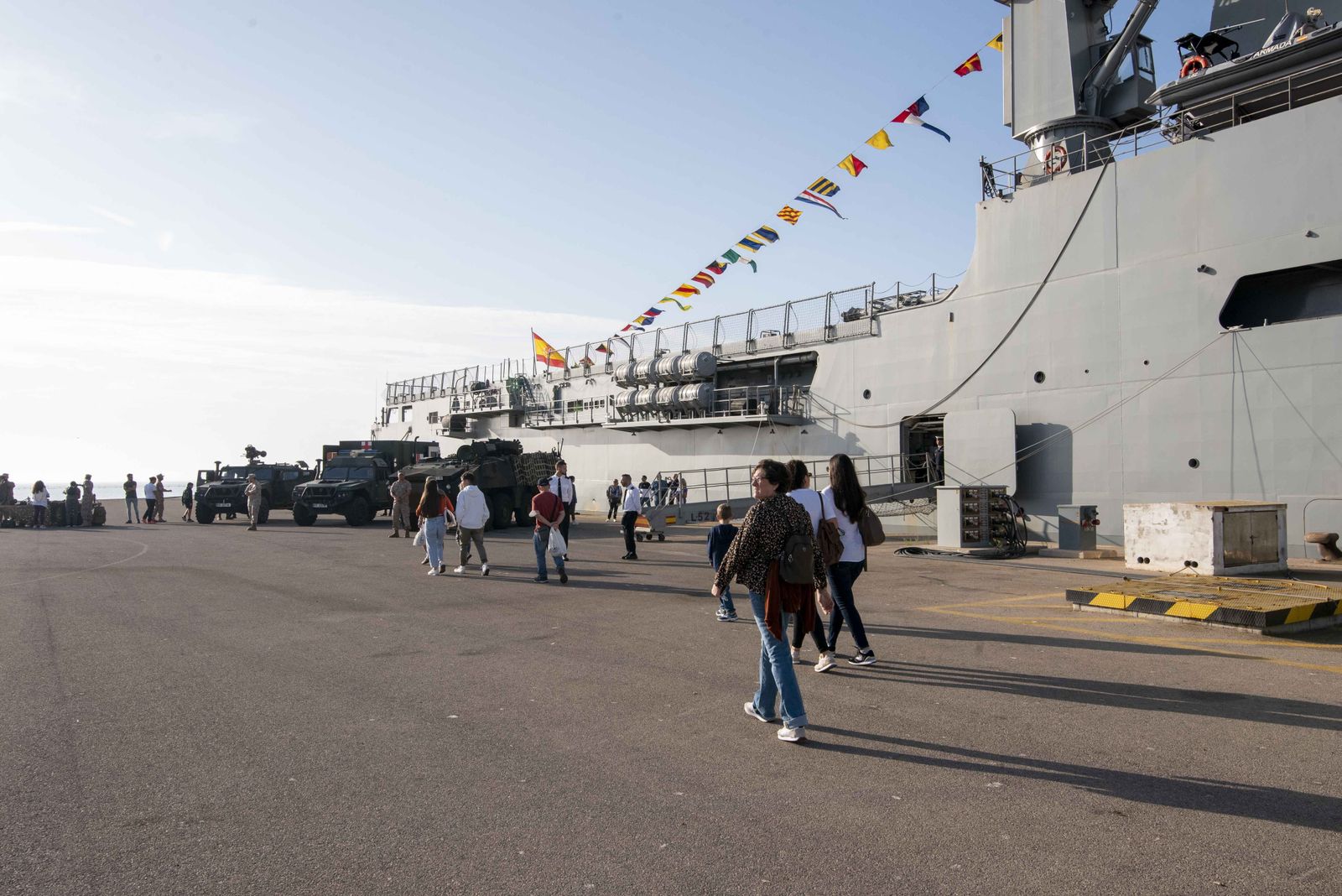 Un día de puertas abiertas en la Base de Rota