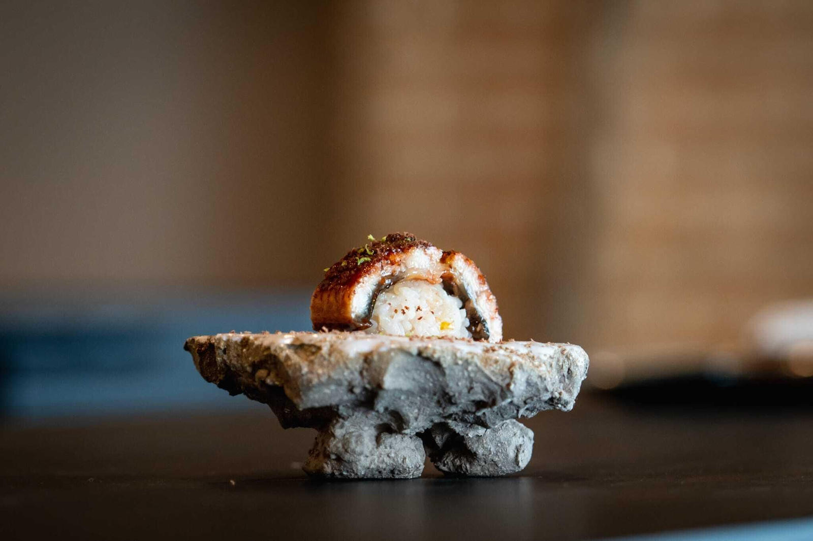 Nigiri de anguila, foie fresco y cacao 75%. 6 platos japoneses exclusivos que sólo puedes comer en el Restaurante Akase