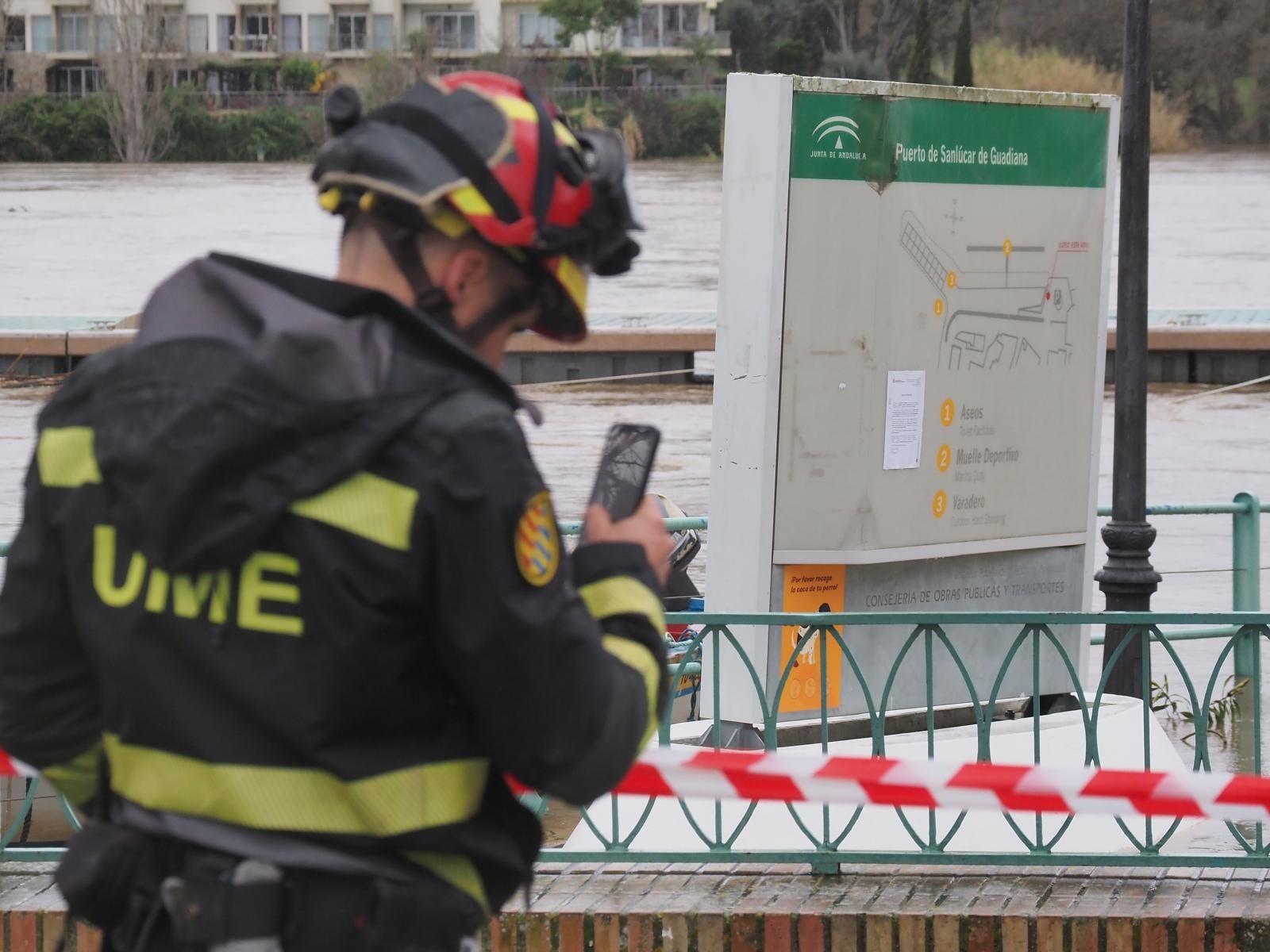 Fotografías del río Guadiana en Sanlúcar