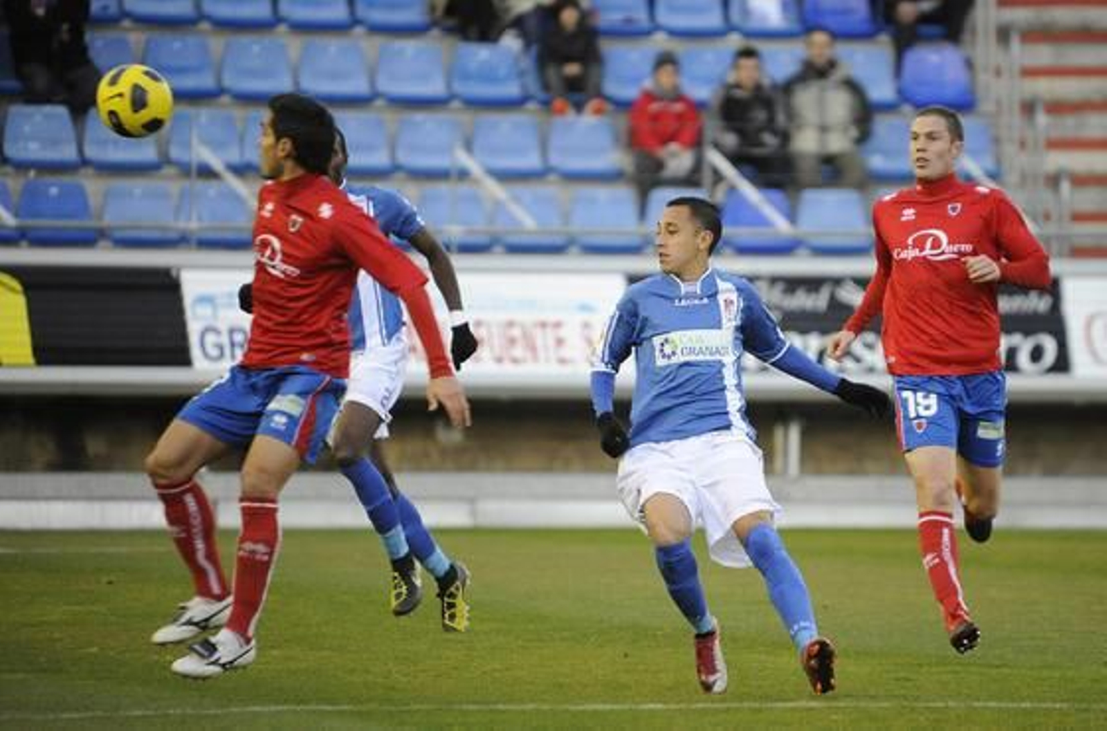 El Granada cae en Soria vendiendo cara su derrota.

Foto: LOF