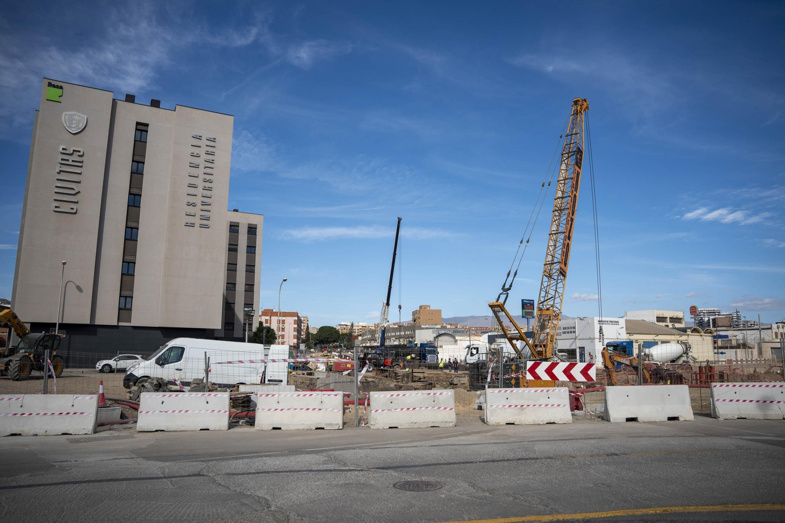 Así avanzan las obras del soterramiento ferroviario en Almería
