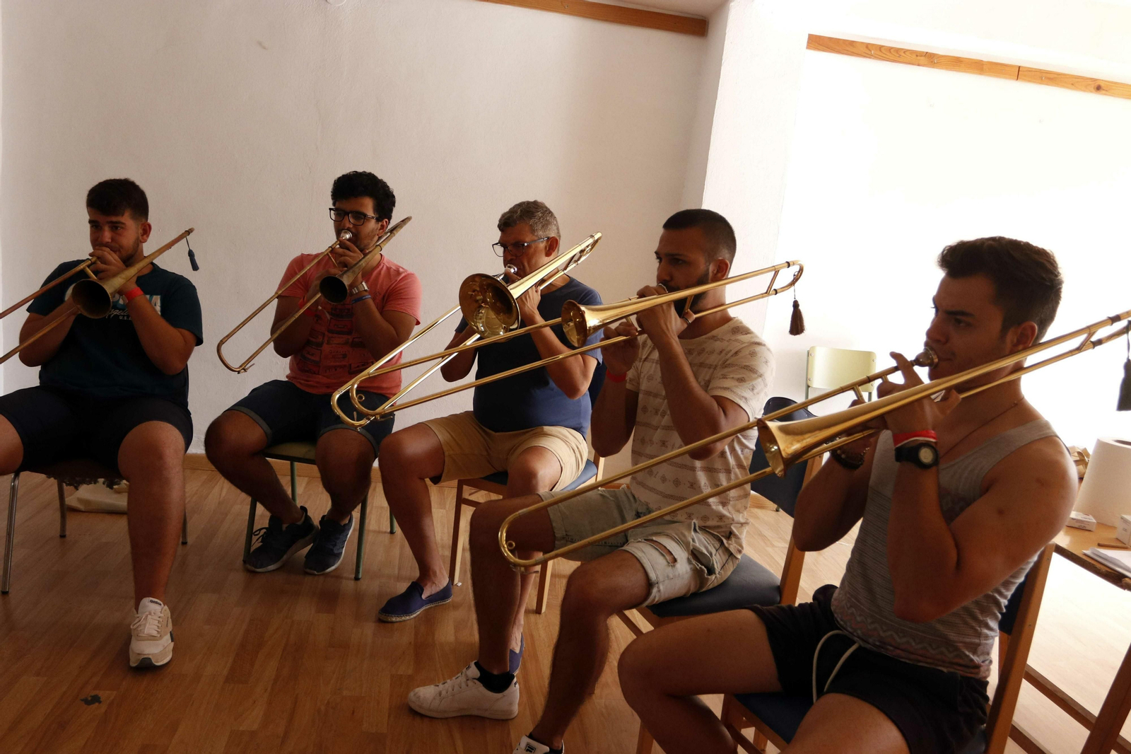 Fotogalería del curso de Sacabuche y Ministriles