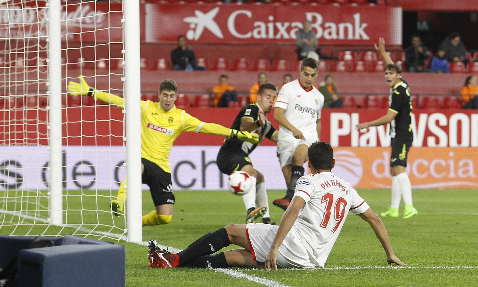El Sevilla FC-Cartagena, en imágenes