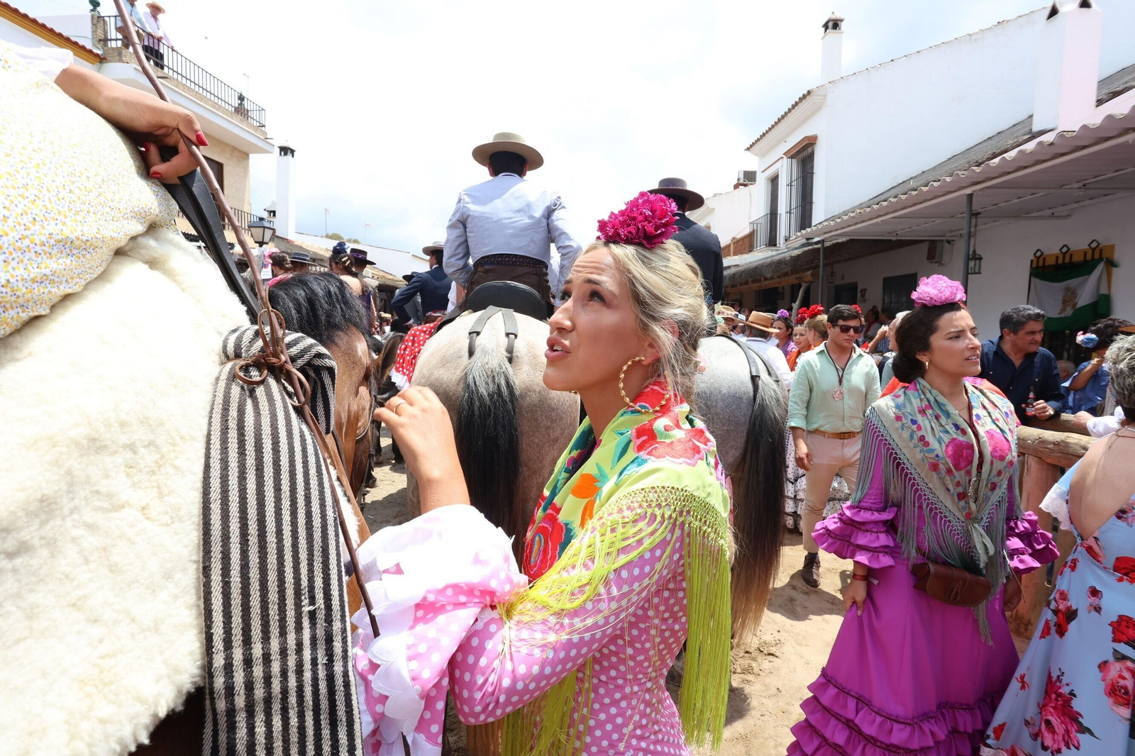 La Hermandad del Rocío de Jerez se presenta ante la Virgen