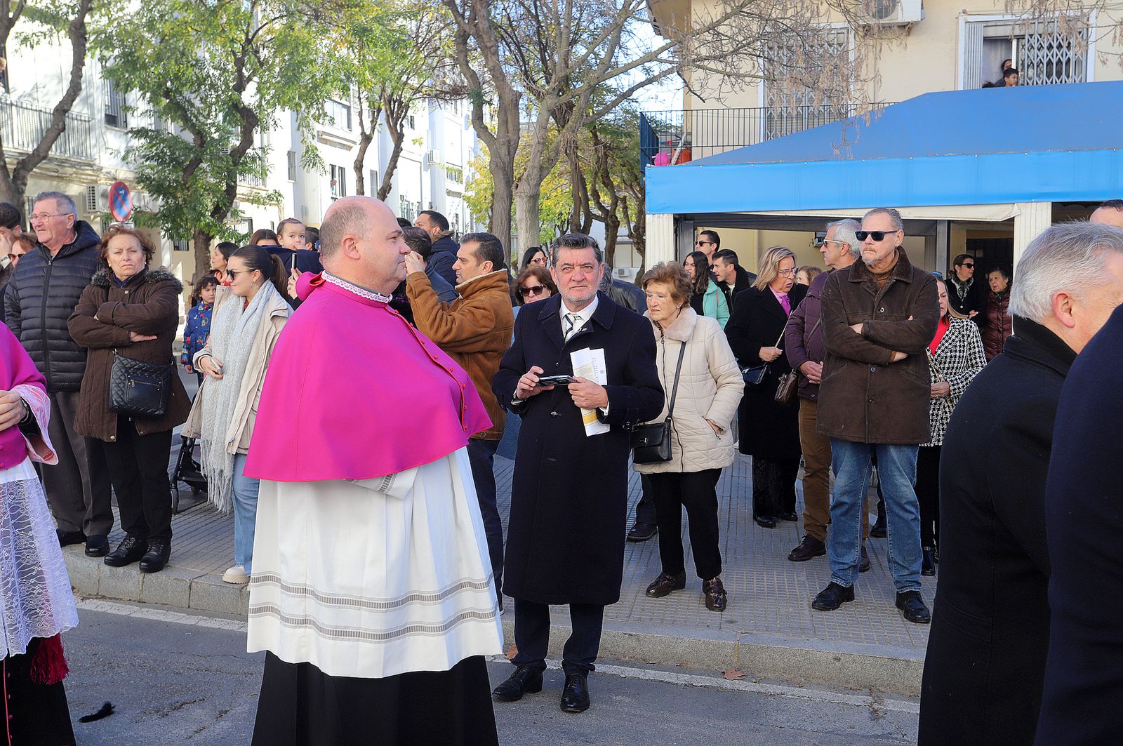 Imágenes de la procesión de San Sebastián en Huelva