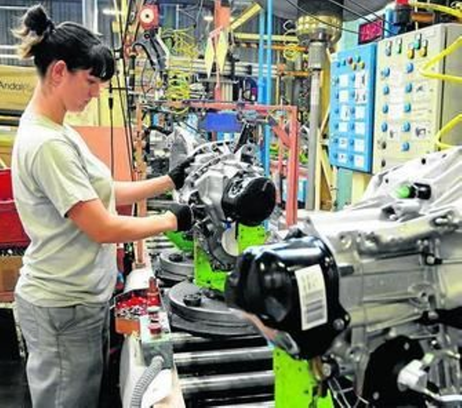 La fábrica de la alianza Renault-Nissan en Mellousa, a 30 kilómetros del puerto de Tánger-Med.