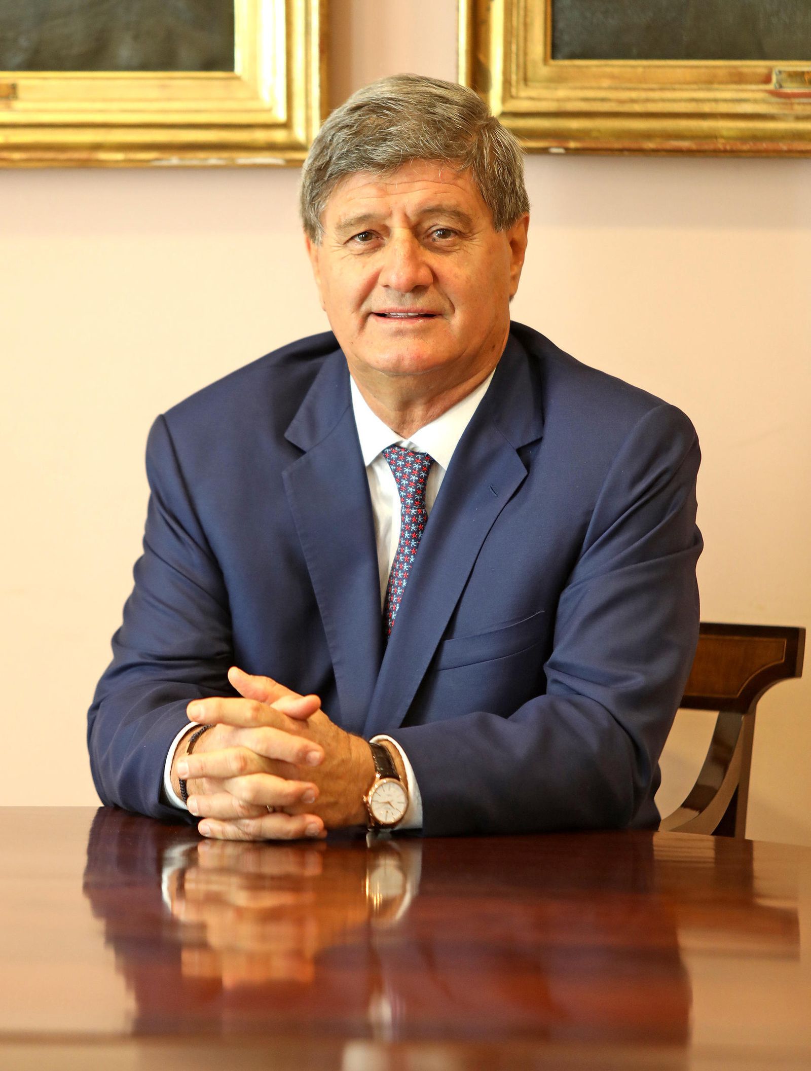 Raúl Diez Canseco, el pasado viernes en la Cámara de Comercio de Jerez.