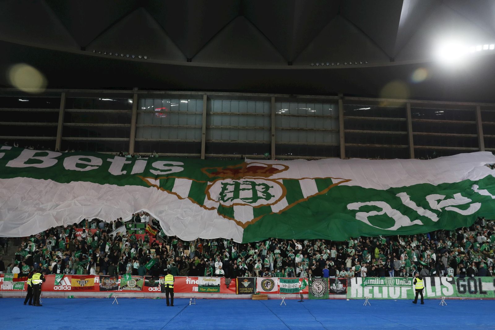 La afición bética en la final de la Cartuja de la pasada campaña.