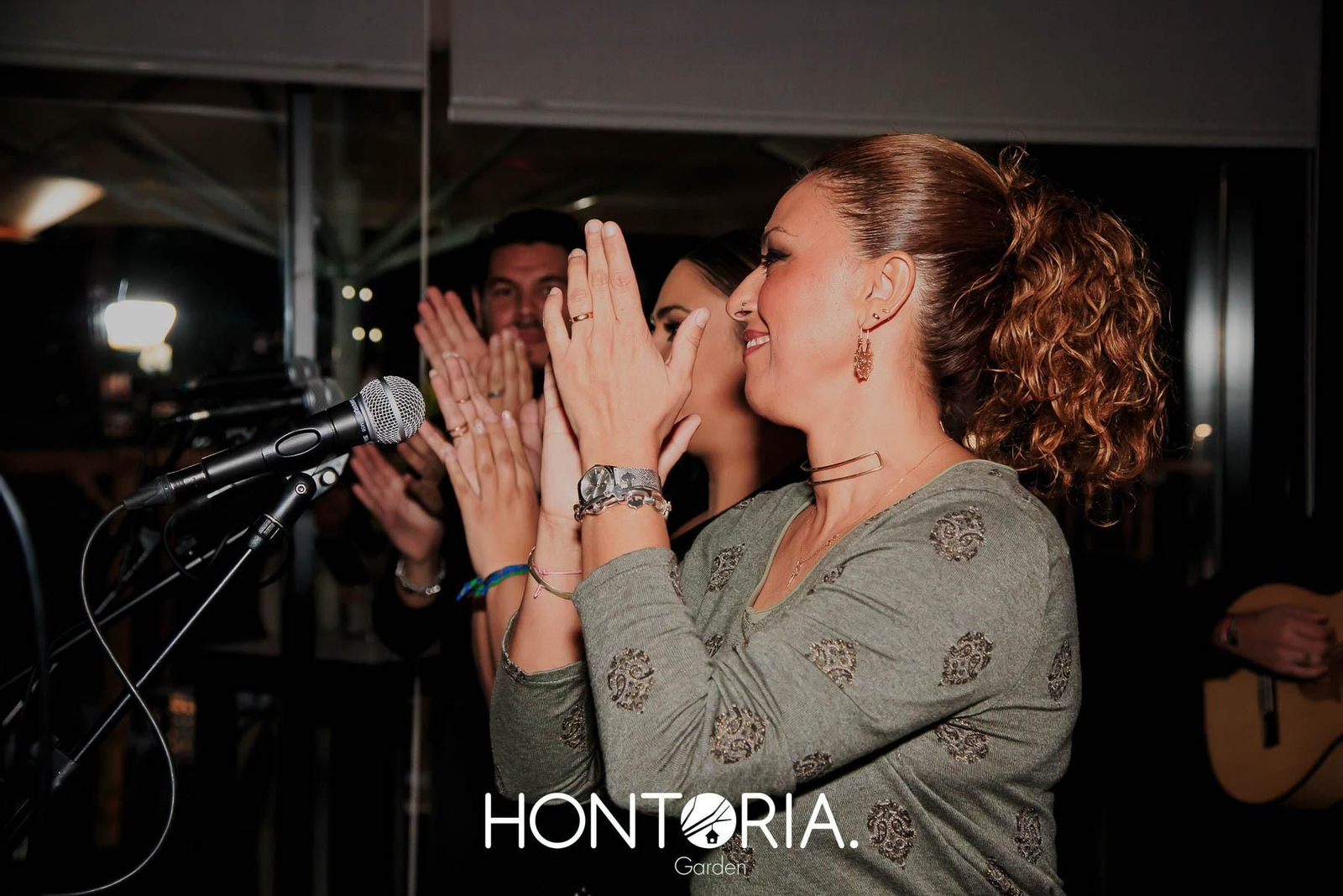 Actuación en el Hontoria Garden.