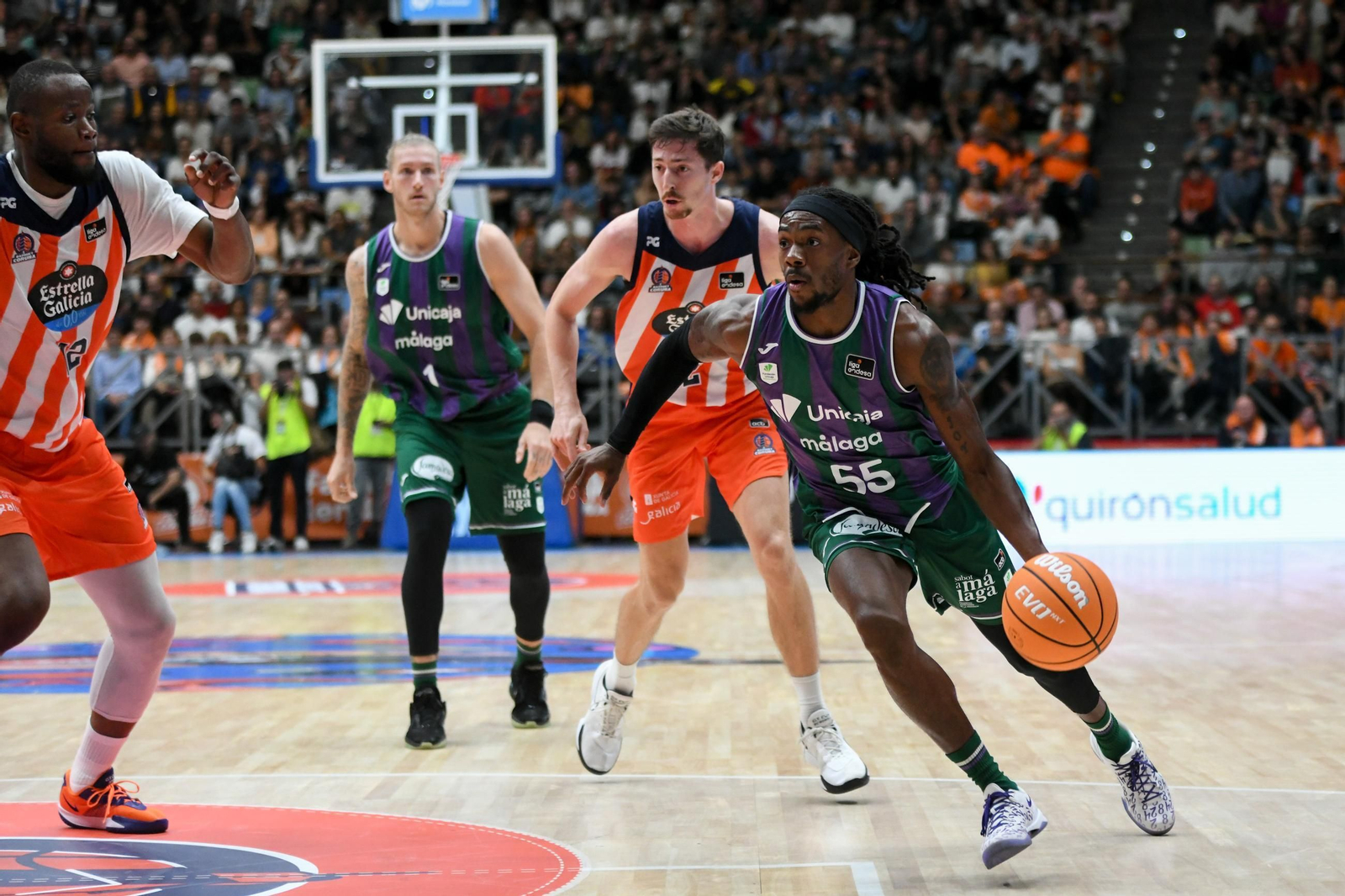 El Leyma Coruña-Unicaja, en fotos