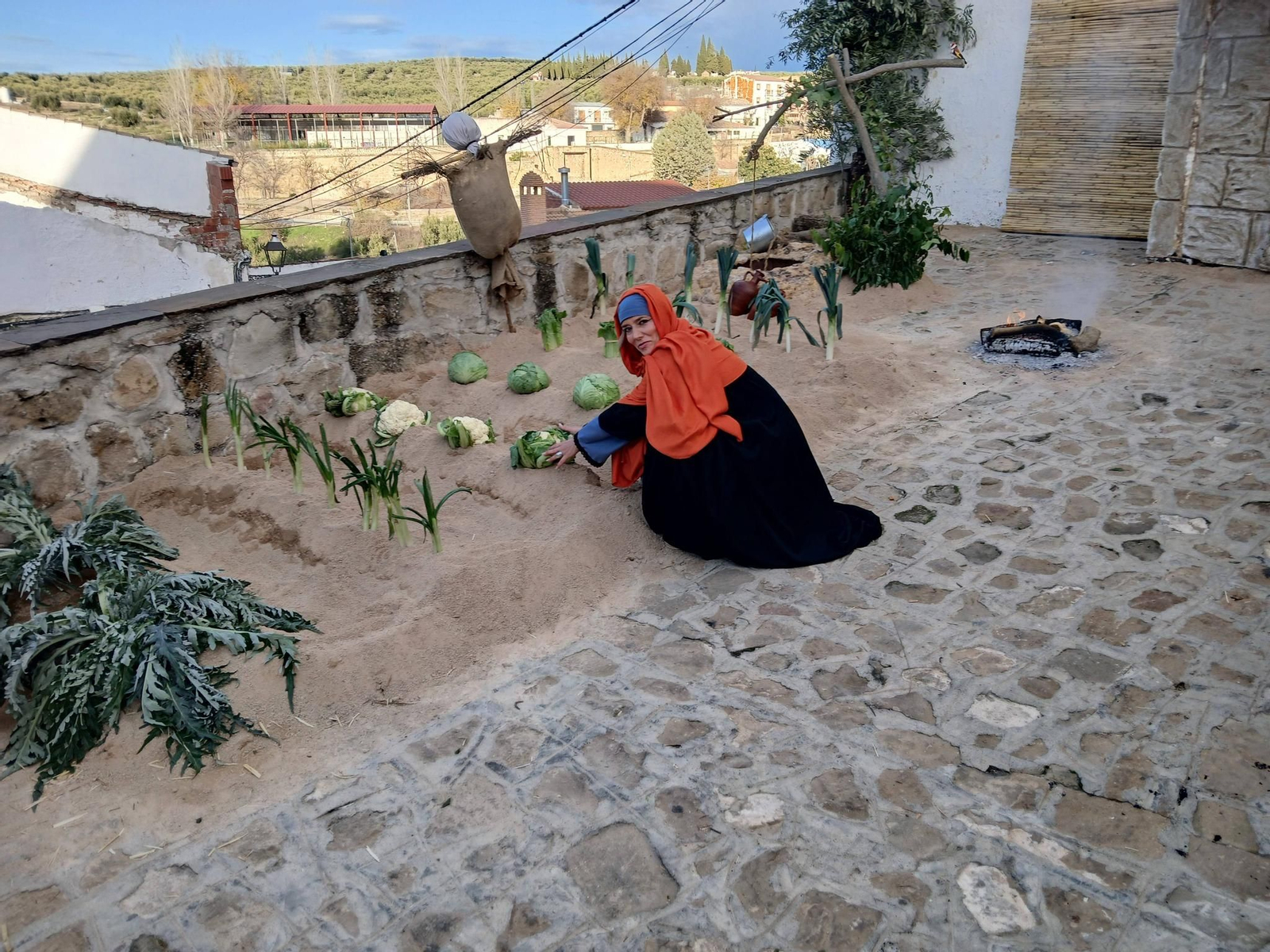 Así ha sido la inauguración del Belén Viviente de Ibros.