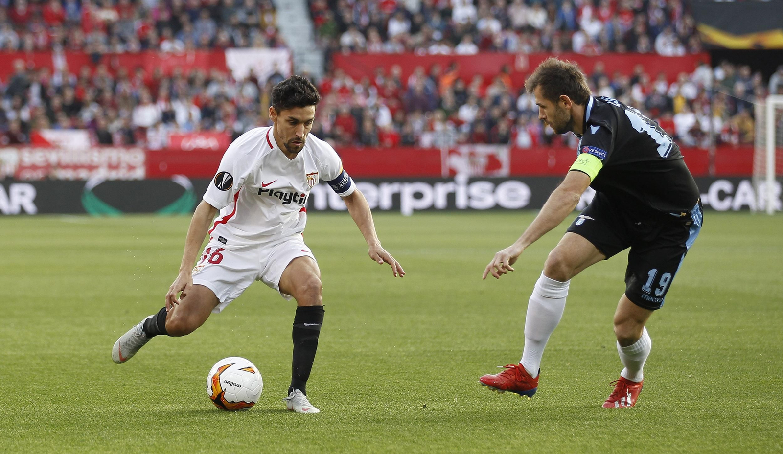 El Sevilla FC-Lazio, en imágenes