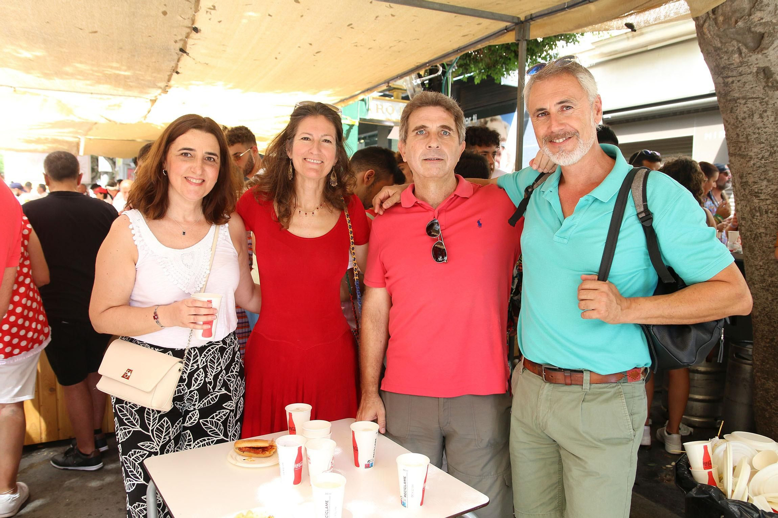 Diversión a chorros en este jueves de Feria de Mediodía