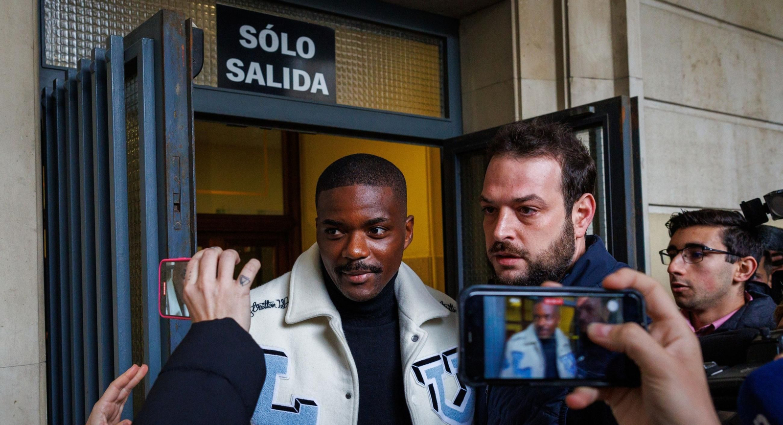 William Carvalho, a la salida del juzgado cuando acudió a declarar a principios de febrero de este año.