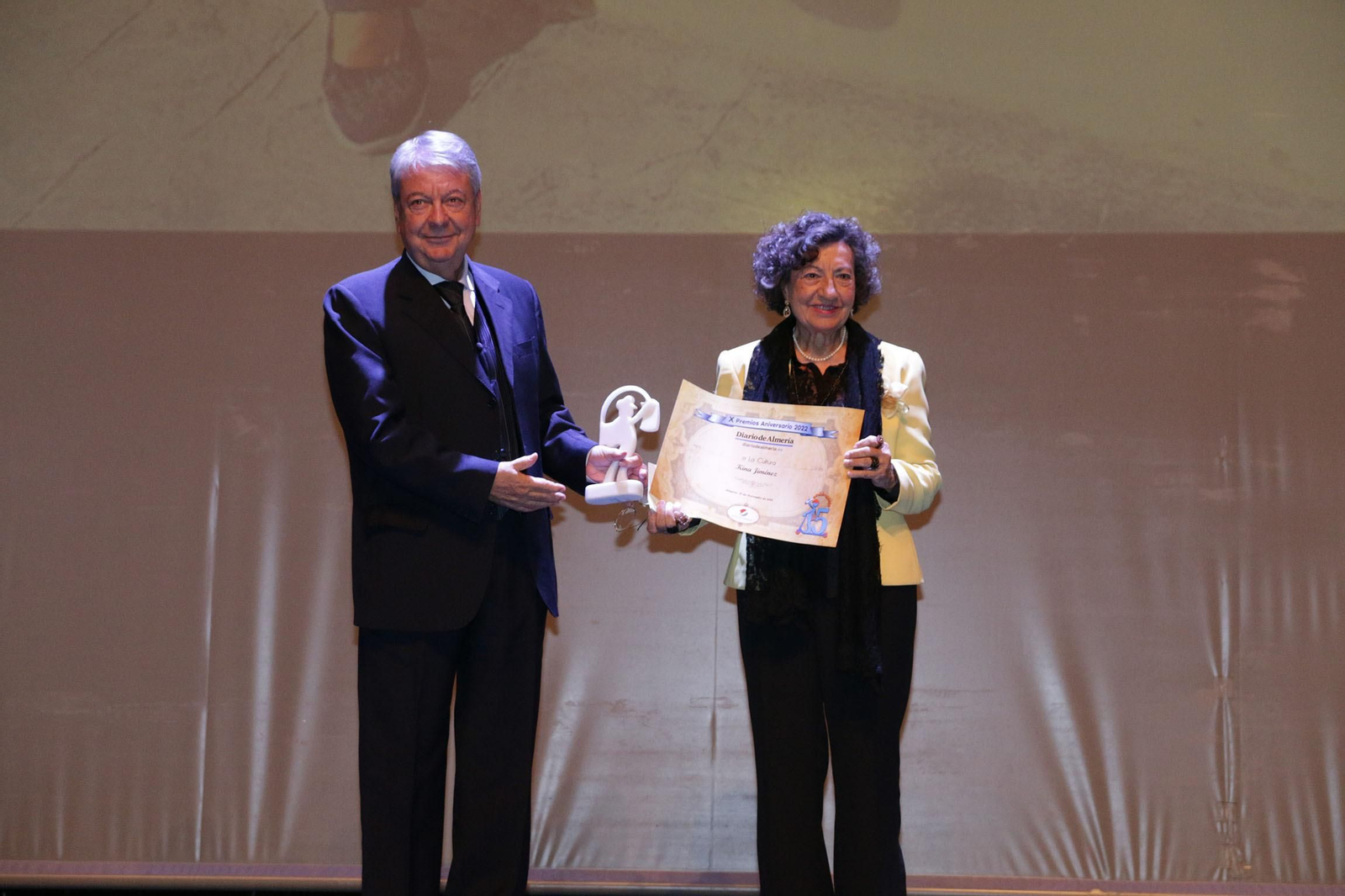 Gala XV aniversario Diario de Almería, en Roquetas de Mar