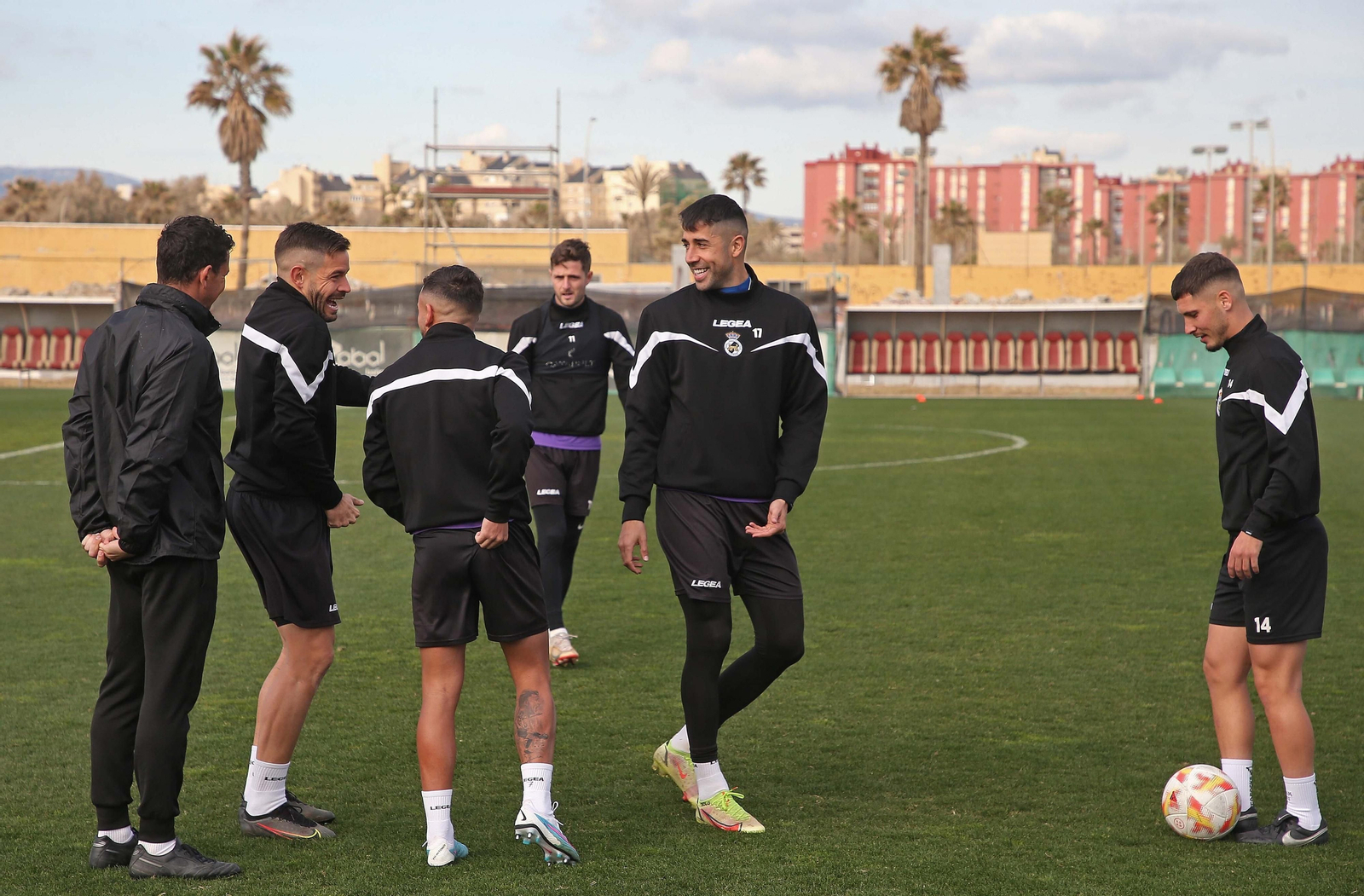 Fotos del entrenamiento de la Balona  previo al partido contra el Deportivo de La Coruña