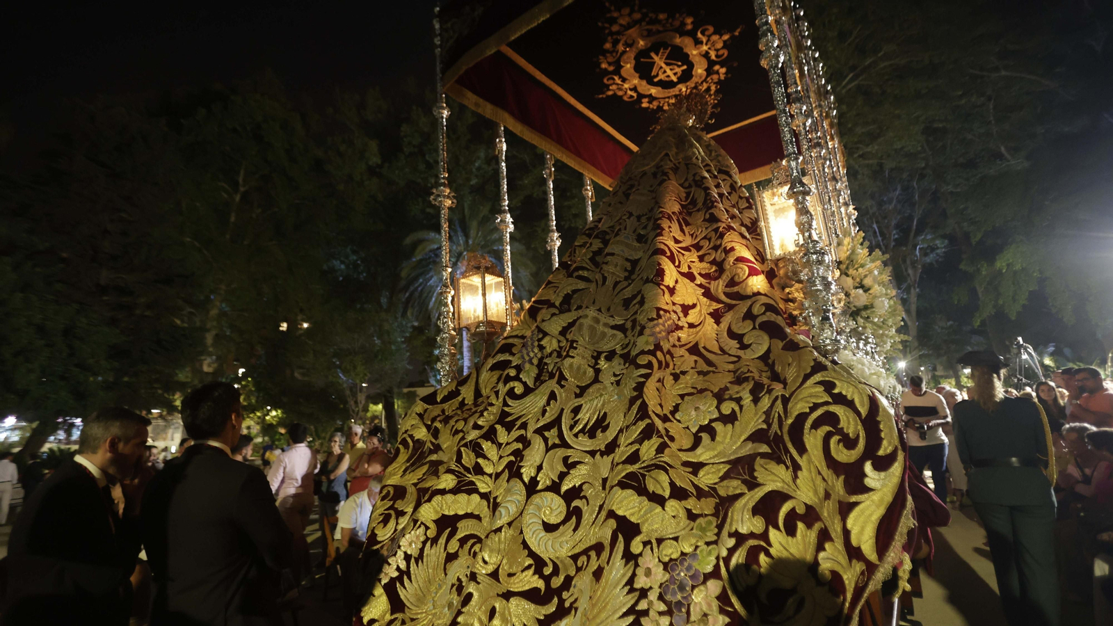 La Magna Mariana de Algeciras por el Parque María Cristina, en imágenes