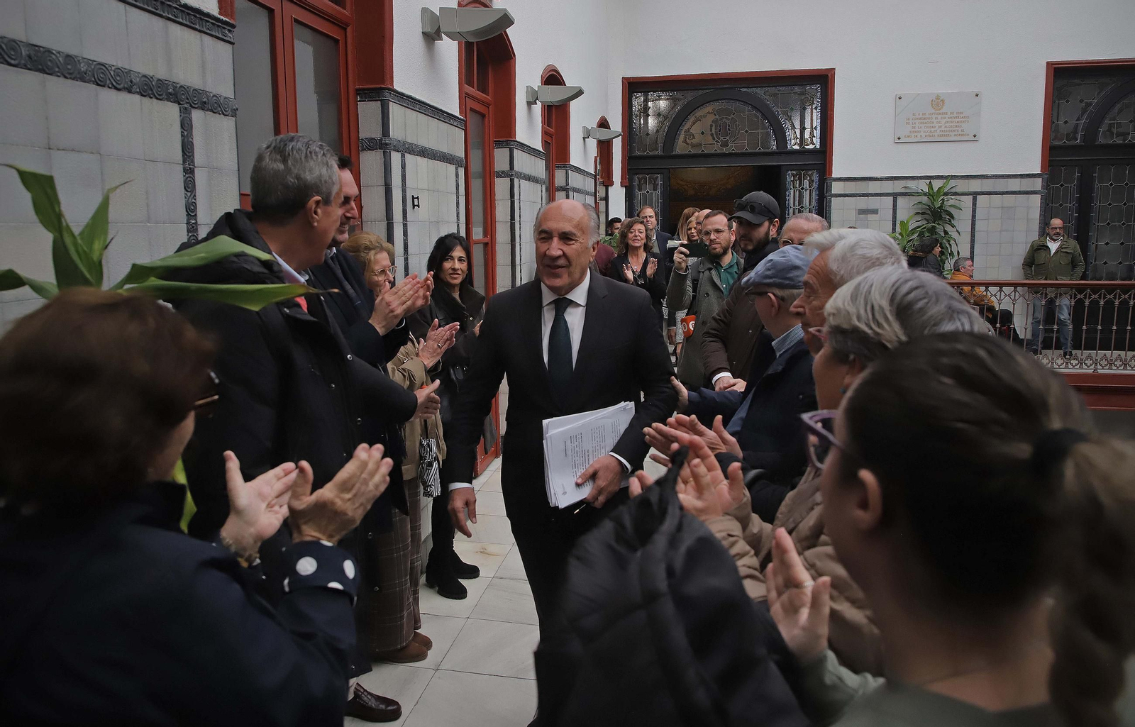 Fotos del Pleno extraordinario del Ayuntamiento de Algeciras