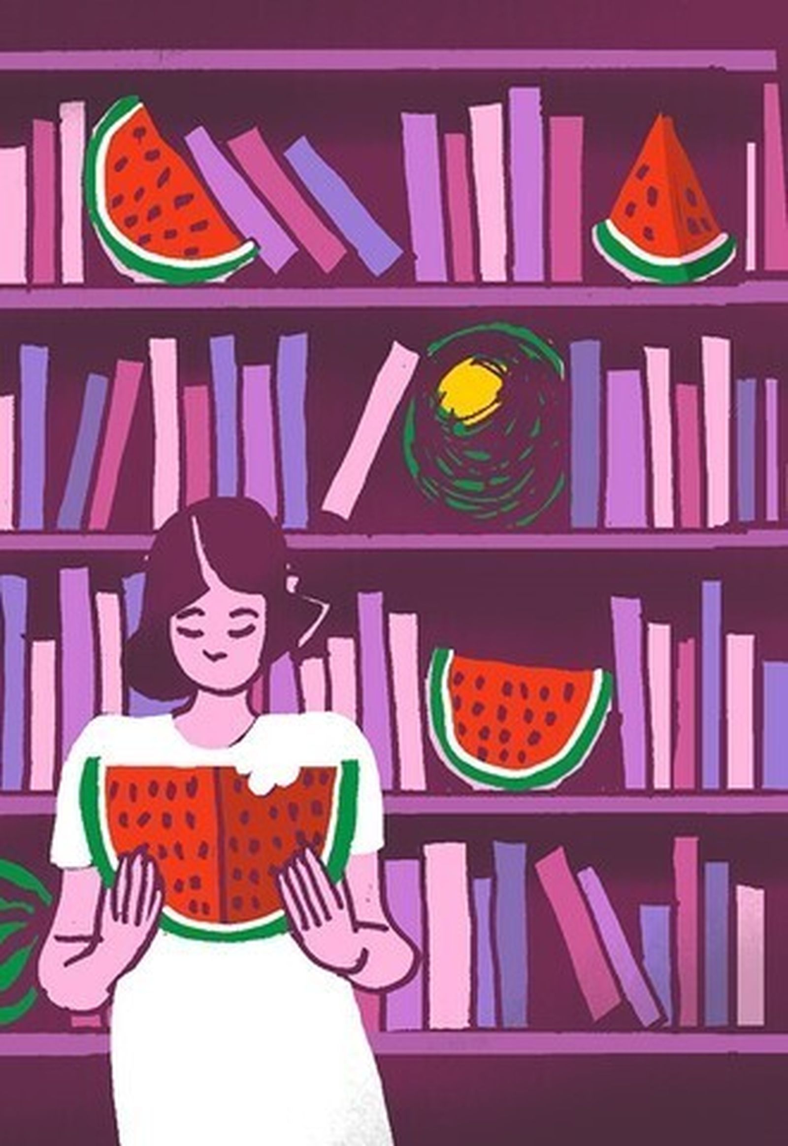 El arte de elegir sandías. Y libros gordos