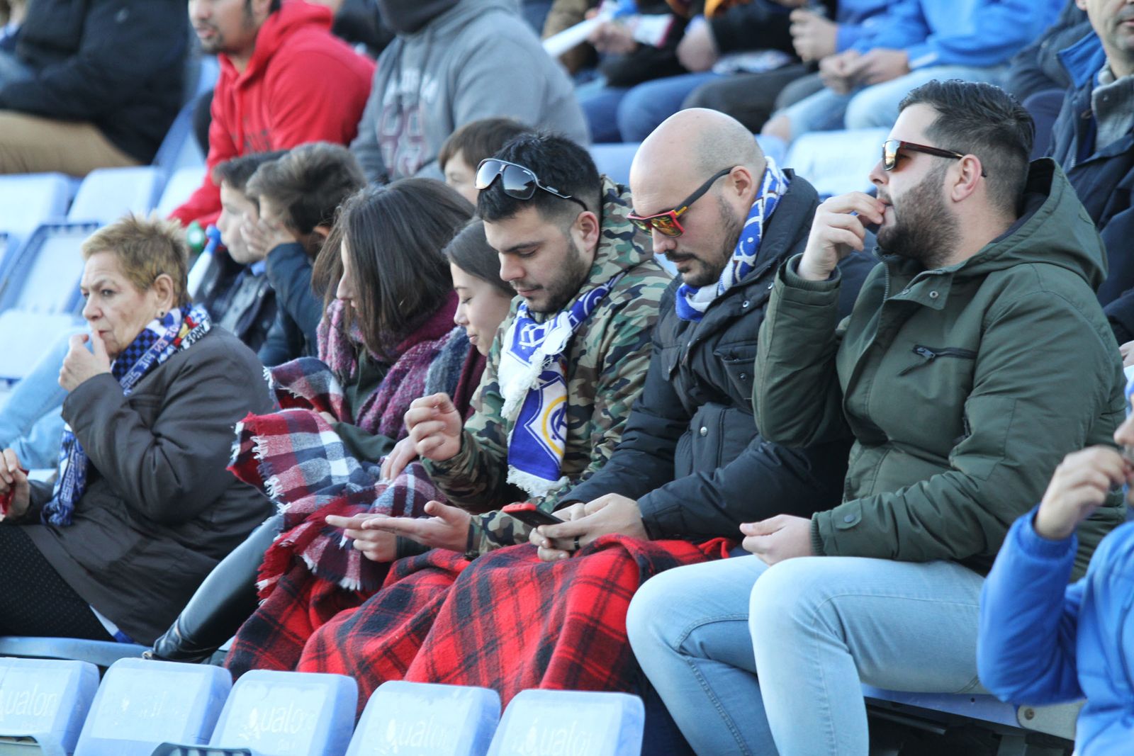 Imágenes del partido entre el Recreativo de Huelva y Jumilla