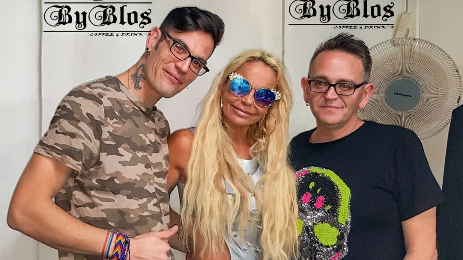 Miguel Ángel Moya, a la izquierda, junto a Leticia Sabater