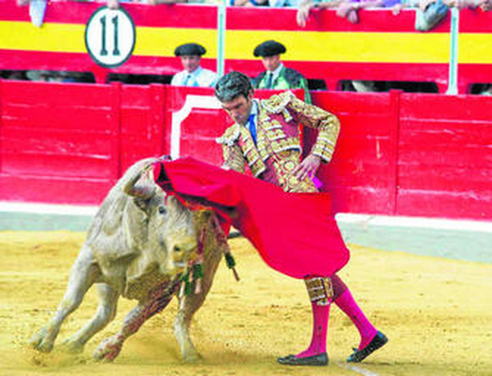 José Tomás, durante su reciente actuación en Granada.