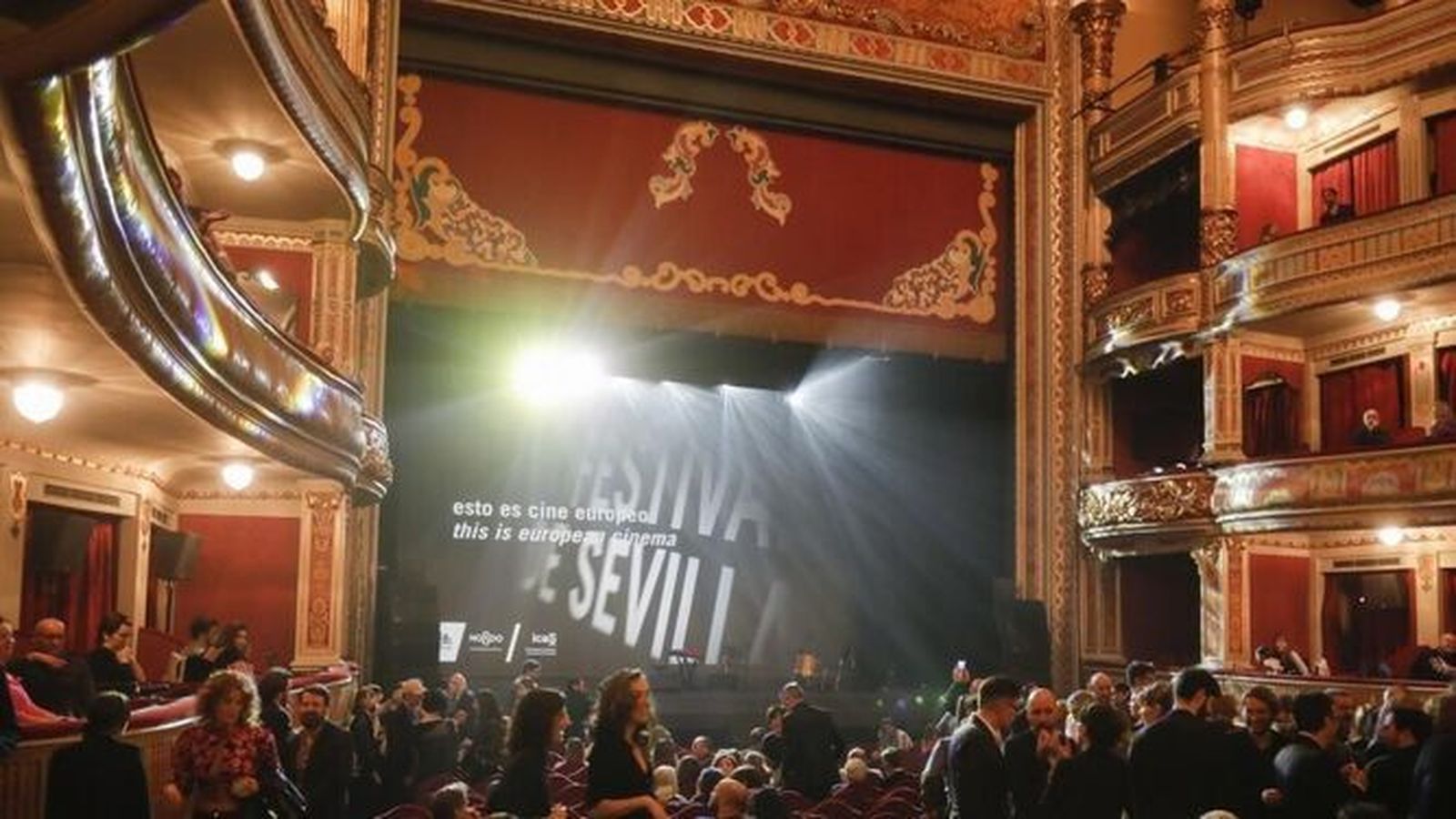 Una de las galas del Festival de Cine en el teatro Lope de Vega