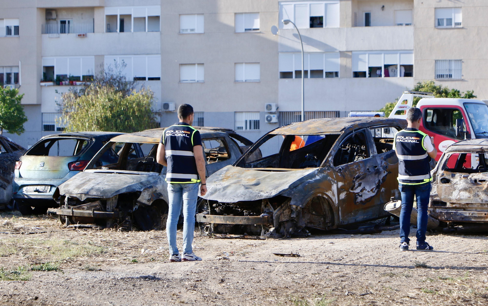 Incendio en Pino Montano