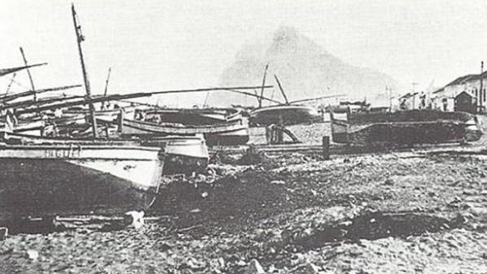 El varadero de La Atunara, en el siglo XIX