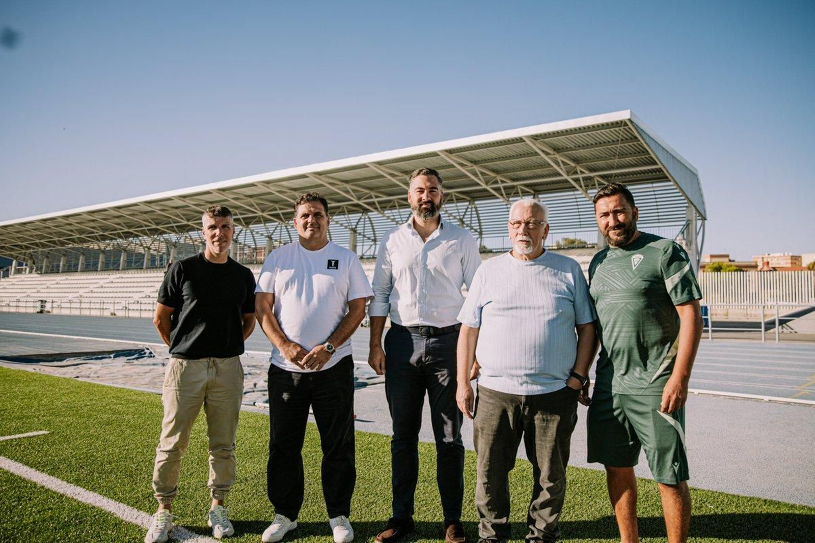 Visita al campo municipal Manuel de Irigoyen.