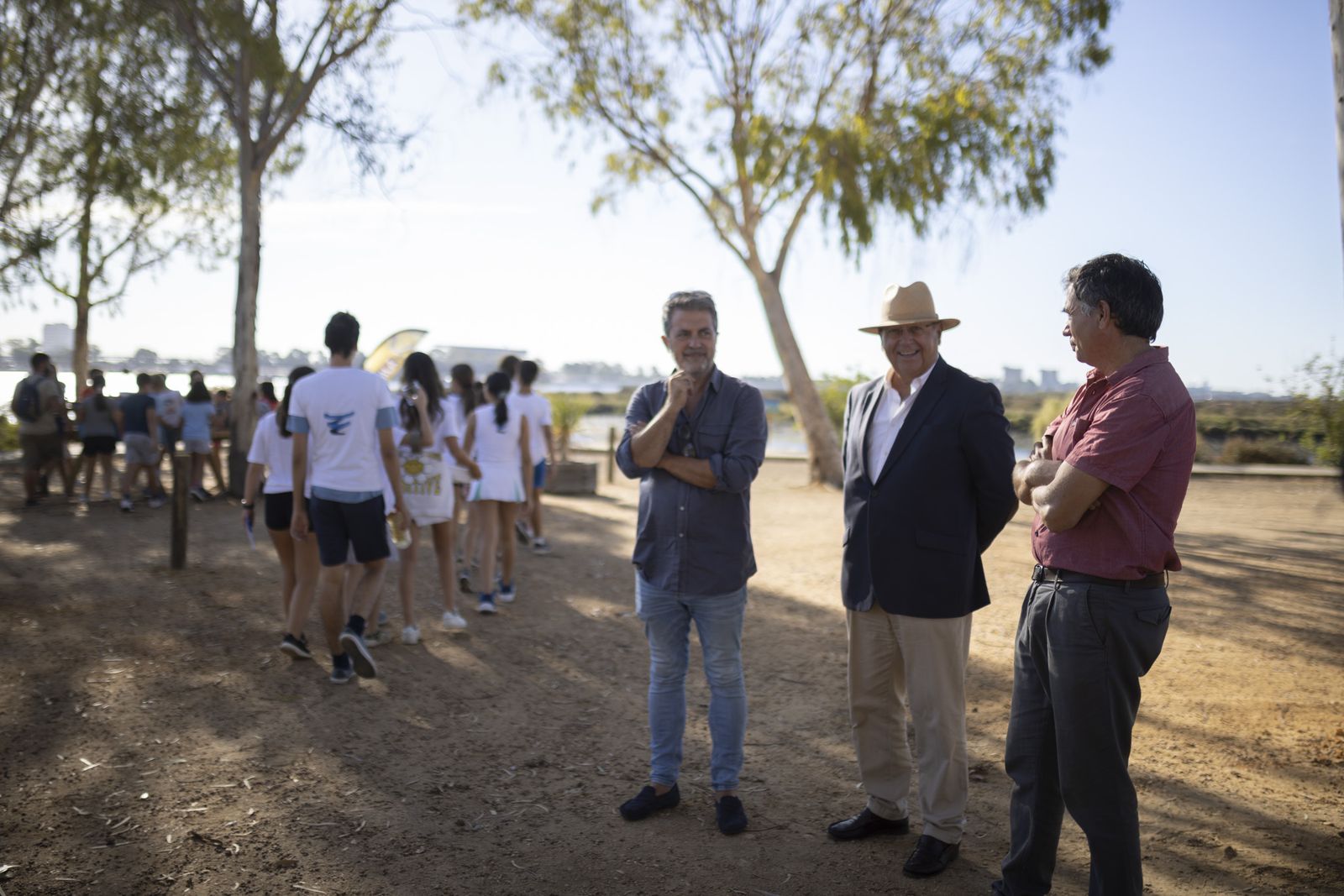 Imágenes de la clausura de la Escuela de Exploradores en Marismas del Odiel