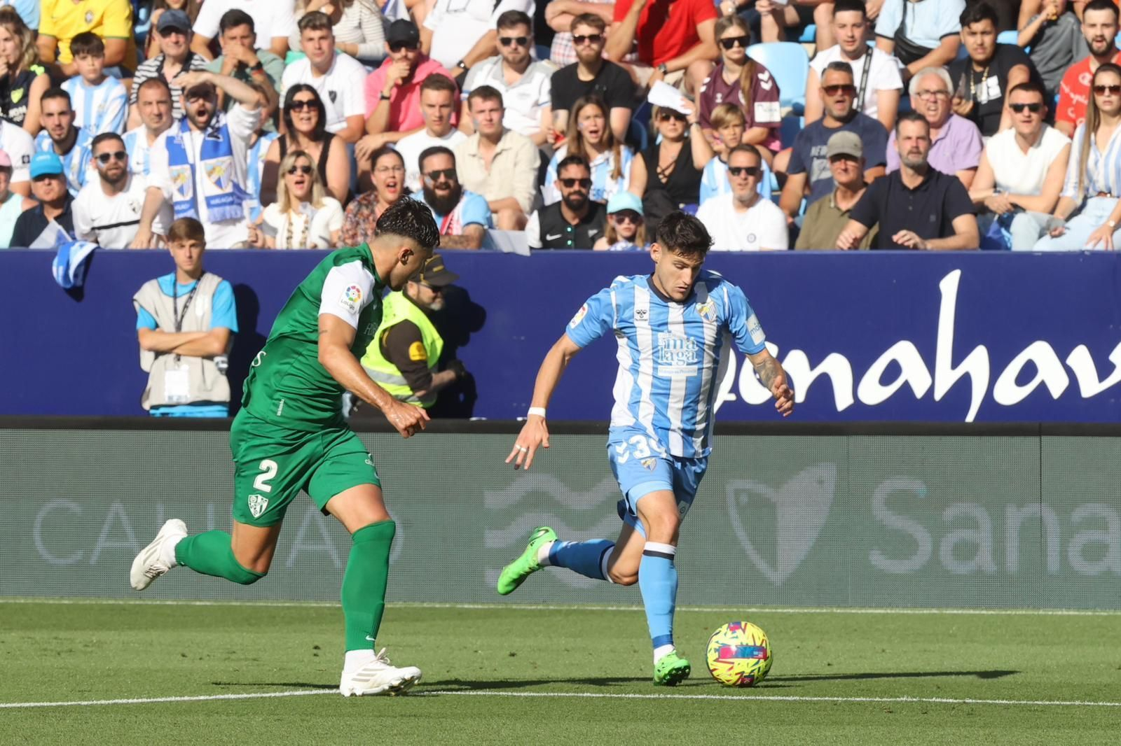 Las fotos del Málaga CF-Huesca