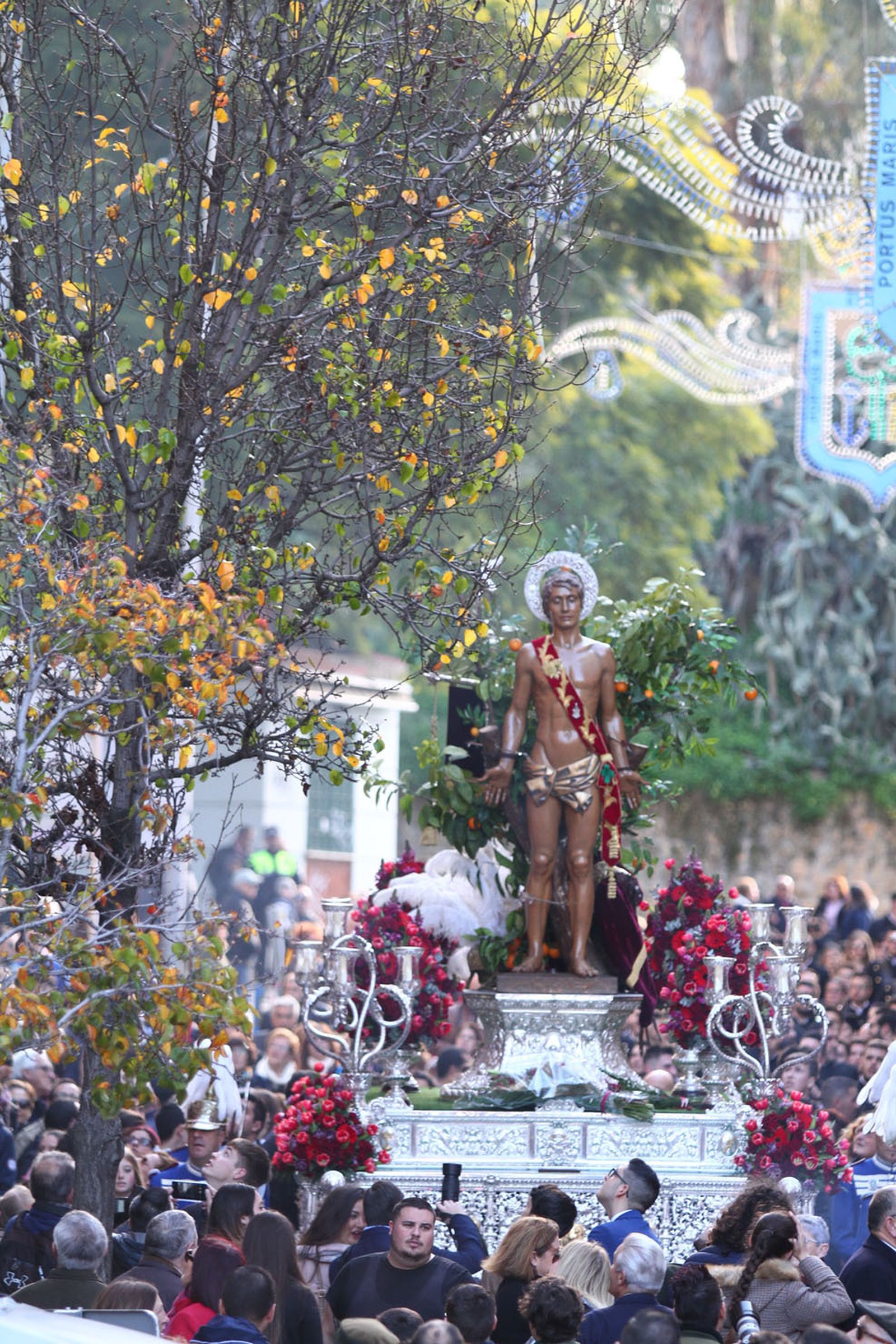 La procesión de San Sebastian en Imágenes.
