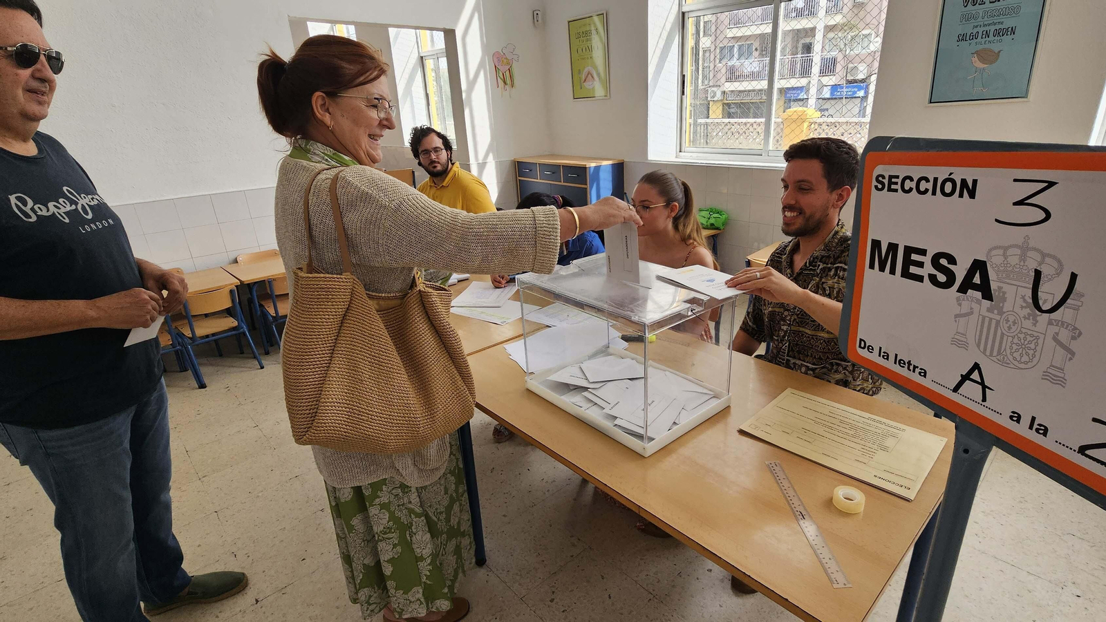 Fotos de la jornada electoral en La Línea
