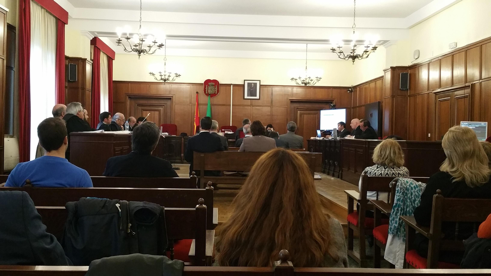 Un momento de la jornada del jucio de Mercasevilla