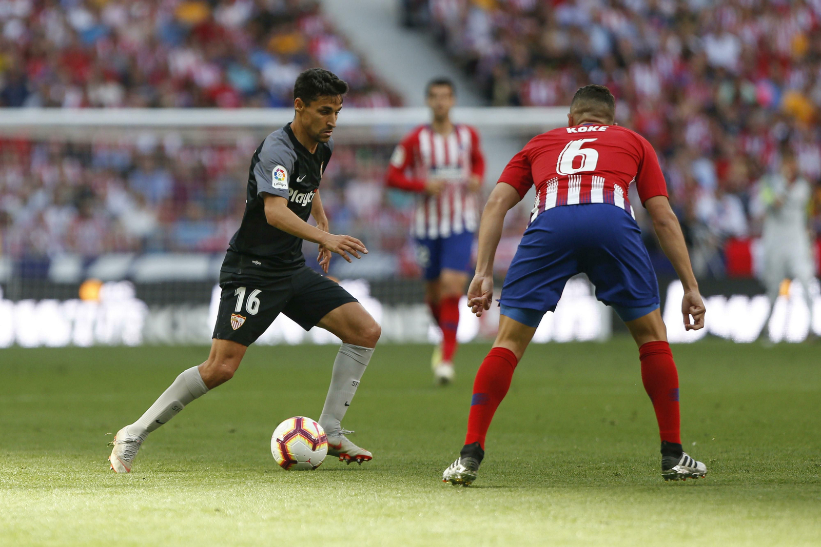 El Atlético de Madrid-Sevilla FC, en imágenes
