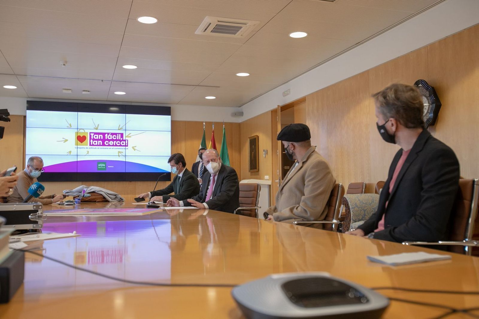 Presentación de la campañan 'Tan fácil, tan cerca'