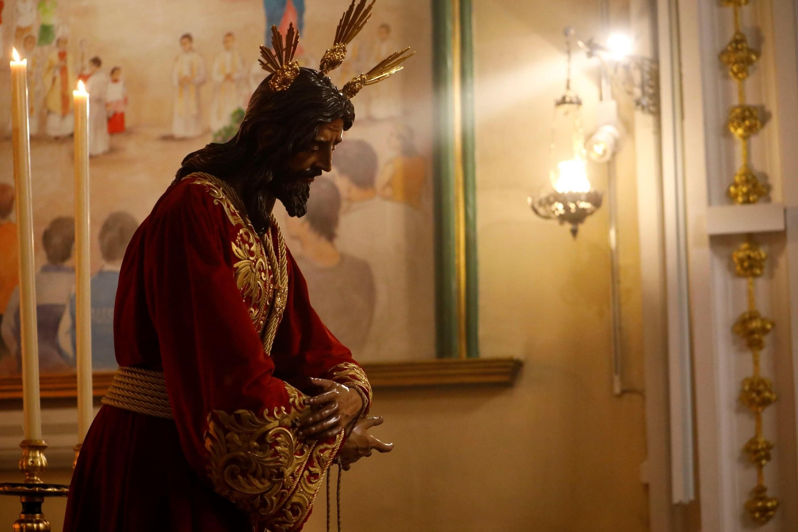 El besapiés del Señor del Prendimiento de Córdoba, en imágenes