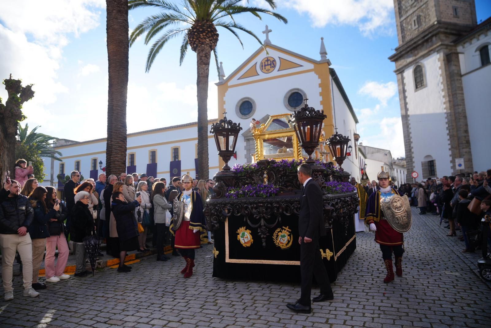 Un momento de la procesión del Santo Entierro de Pozoblanco.