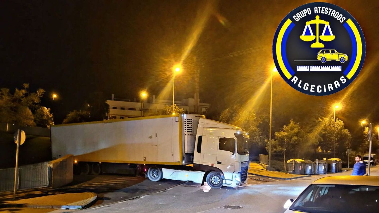 Detenido en Algeciras un camionero ebrio que realizaba maniobras peligrosas en Sotorrebolo.