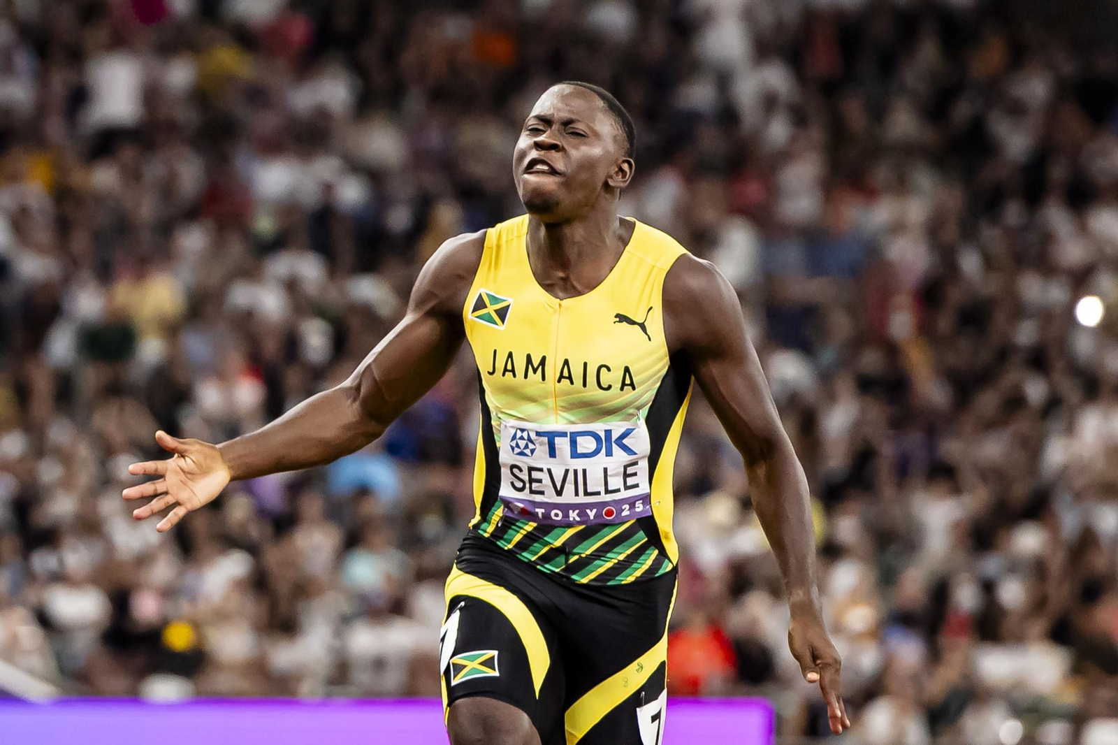 Las mejores imágenes del triunfo de Seville en 100 metros y del resto del Mundial de atletismo