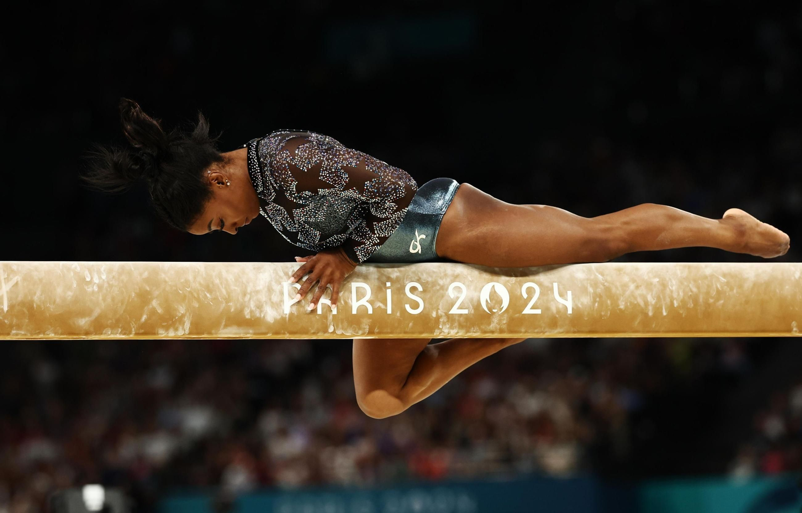 Las fotos de la primera actuación se Simone Biles en los Juegos Olímpicos de París