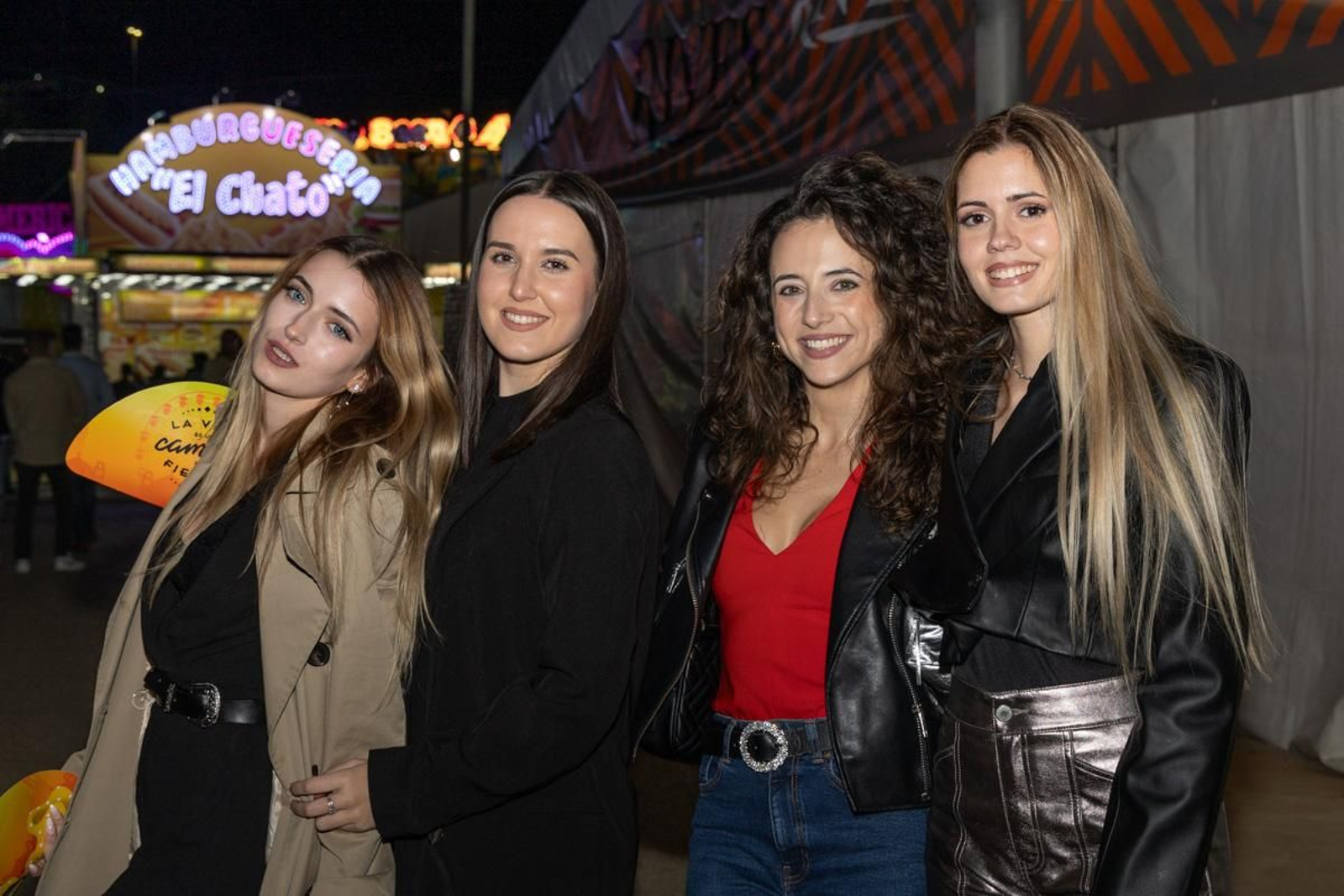 Feria de San Lucas por la noche, en imágenes