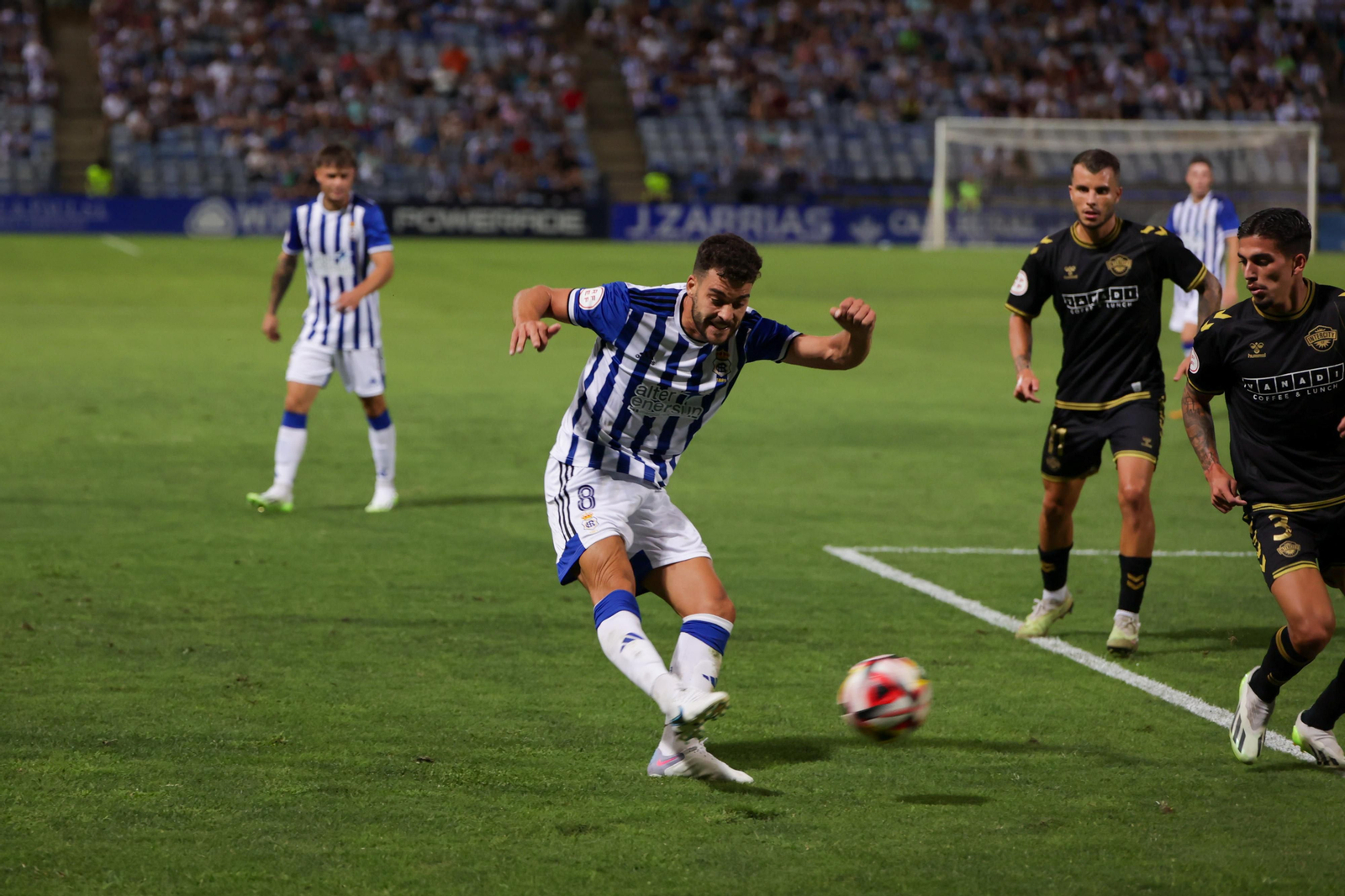 Las imágenes del partido entre el Recreativo de Huelva y el Intercity